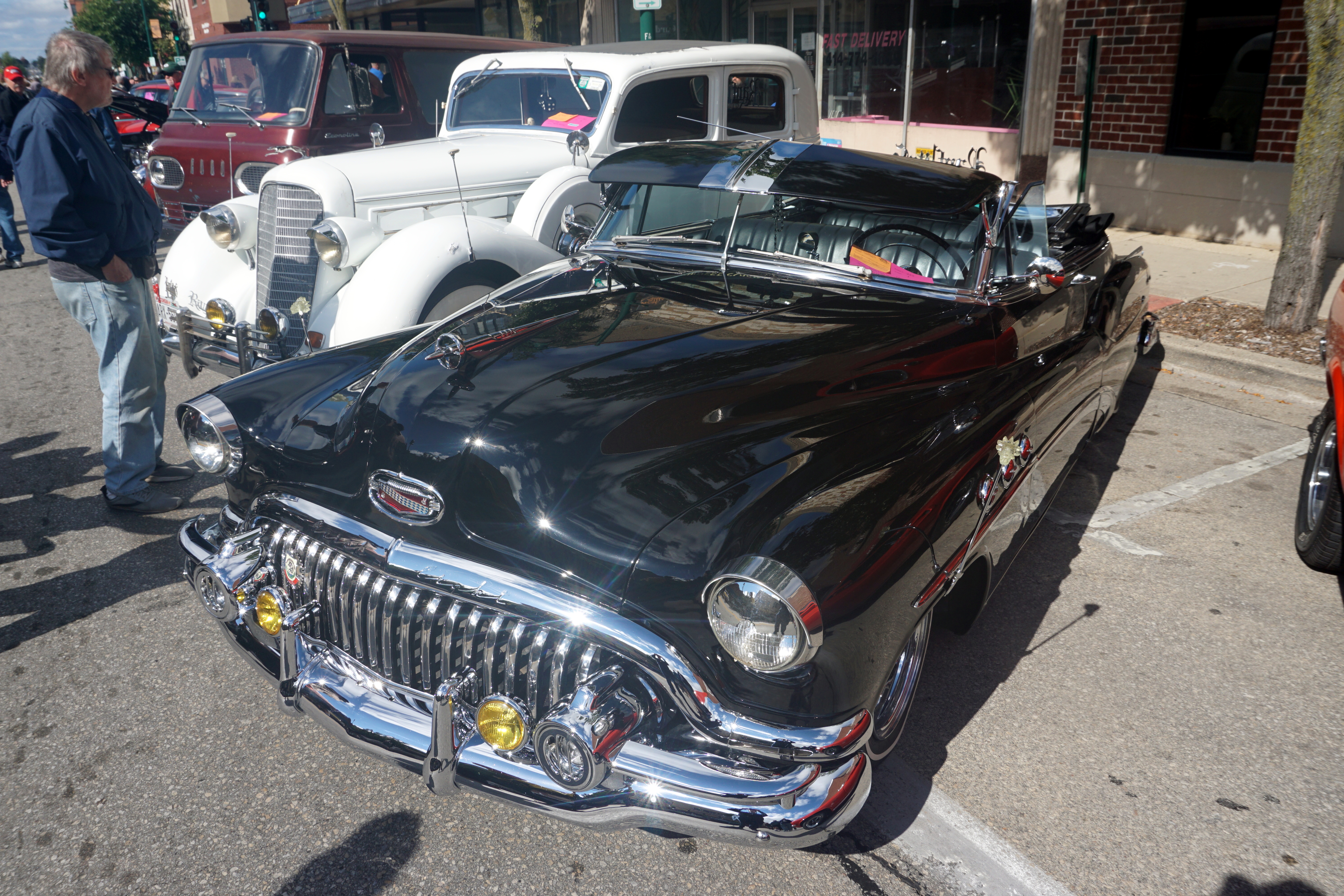 Classic Buick Super at car show