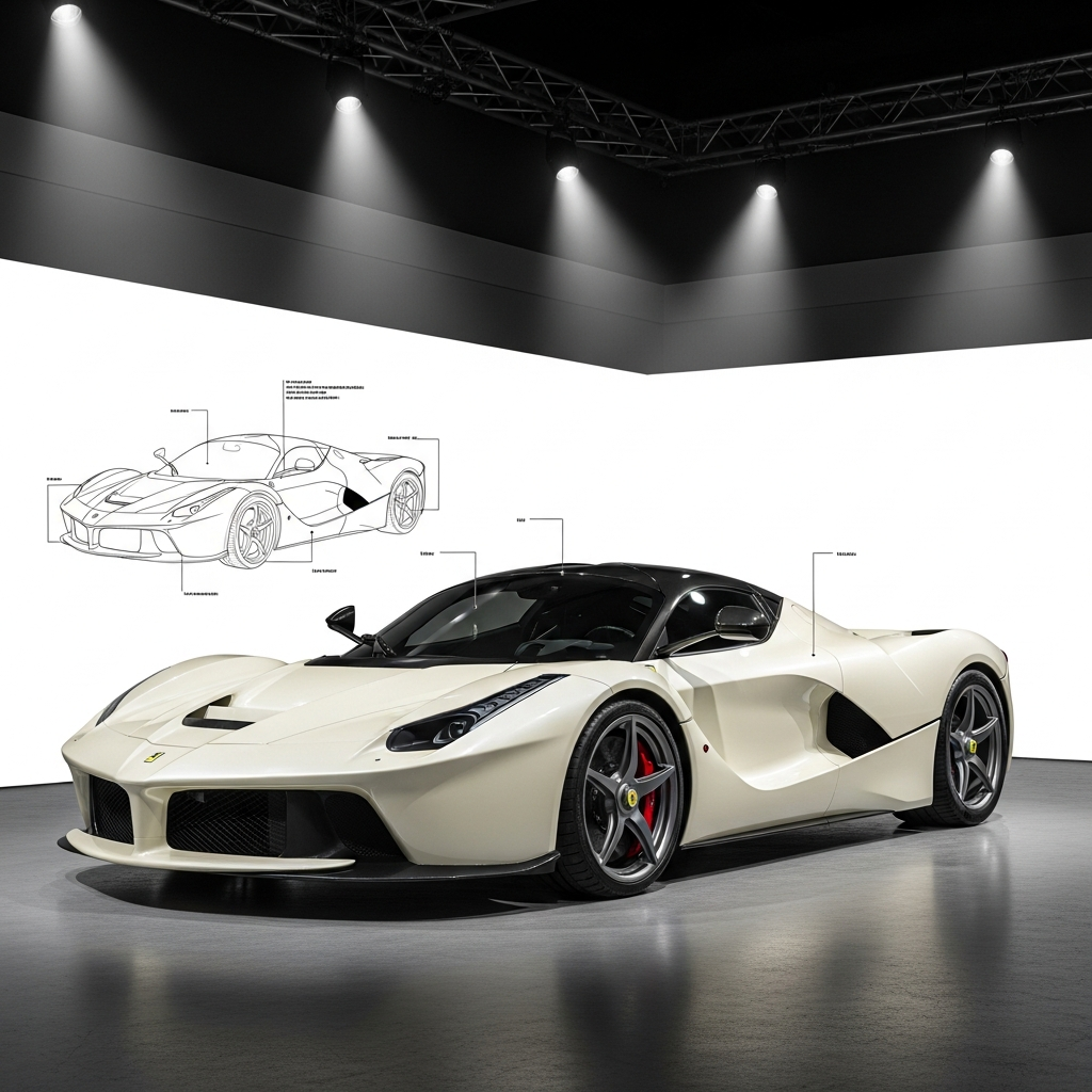 Sammy Hagar’s Ivory Ferrari LaFerrari Leads Bonhams Miami Ahead of F1 Grand Prix Weekend