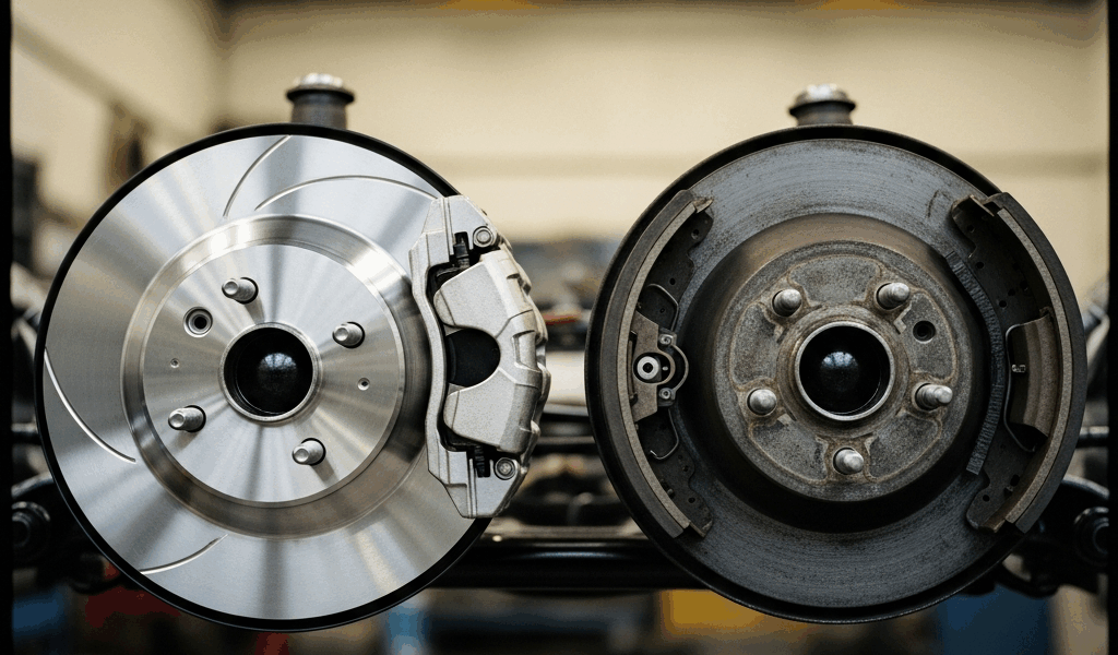 Classic Car Brake Drum vs Disc Conversion Worth It