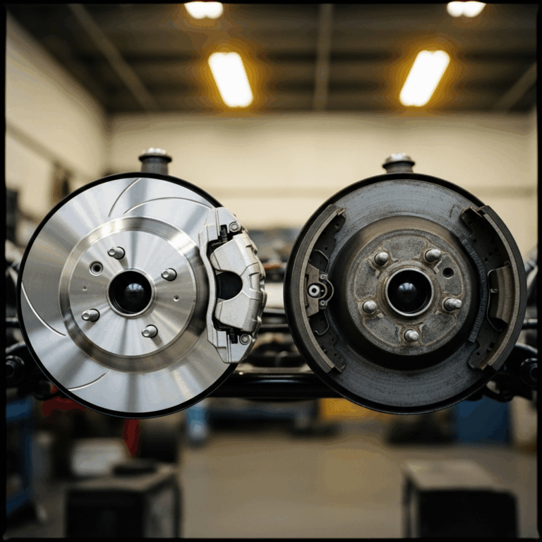 Classic Car Brake Drum vs Disc Conversion Worth It