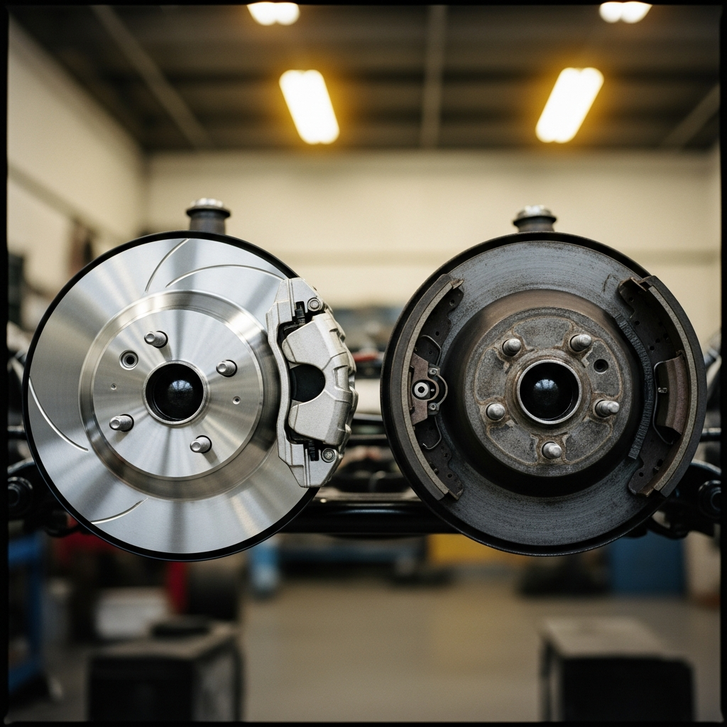 Classic Car Brake Drum vs Disc Conversion Worth It