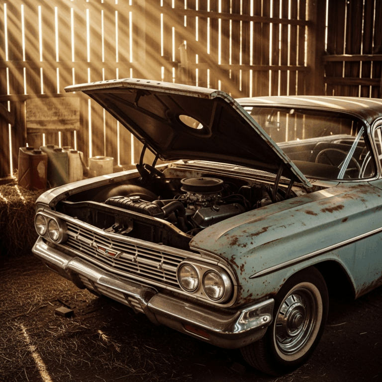 Rare 1960 El Camino With 348 Tri-Power Dragged From Barn And It Runs