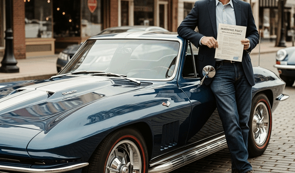 Professional photograph related to: Classic Car Insurance — What You Pay and What It Covers. High qu