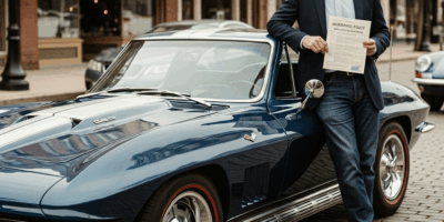 Professional photograph related to: Classic Car Insurance — What You Pay and What It Covers. High qu