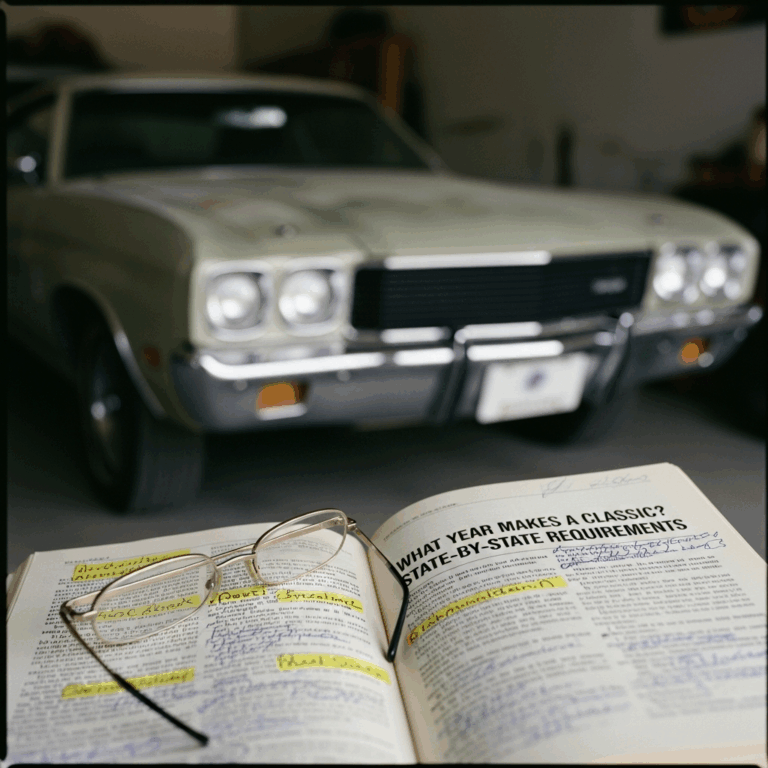 Professional photograph related to: What Year Makes a Car a Classic? State-by-State Requirements. Hi