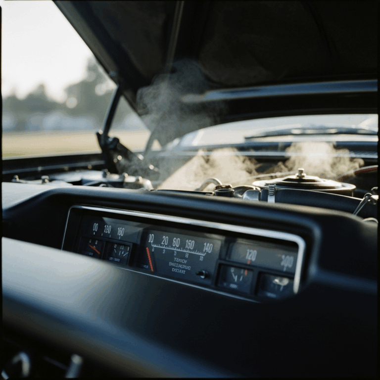Classic Car Overheating While Idling Causes and Fixes