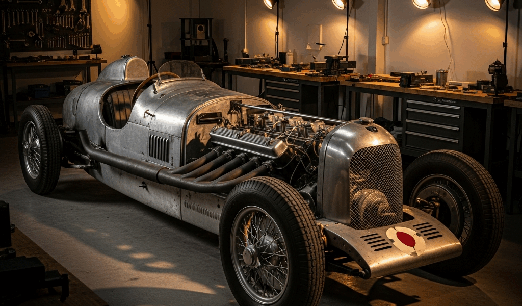 Sunbeam 1000 HP The 200mph Monster Asleep for 90 Years Is Being Restored for a U