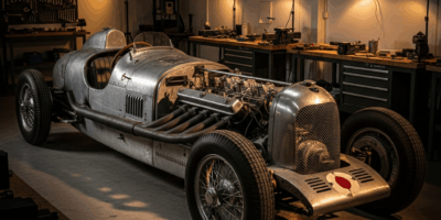 Sunbeam 1000 HP The 200mph Monster Asleep for 90 Years Is Being Restored for a U