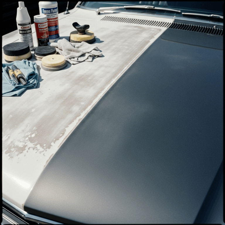 Classic Car Paint Oxidation Removal DIY Methods