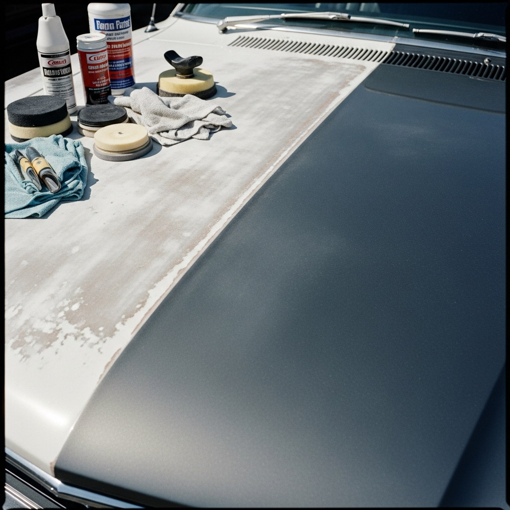 Classic Car Paint Oxidation Removal DIY Methods