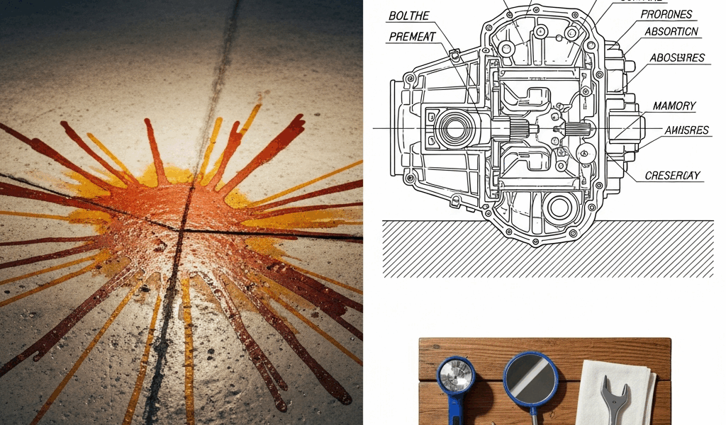 Classic Car Transmission Fluid Leak Detection Guide