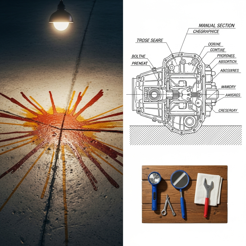 Classic Car Transmission Fluid Leak Detection Guide