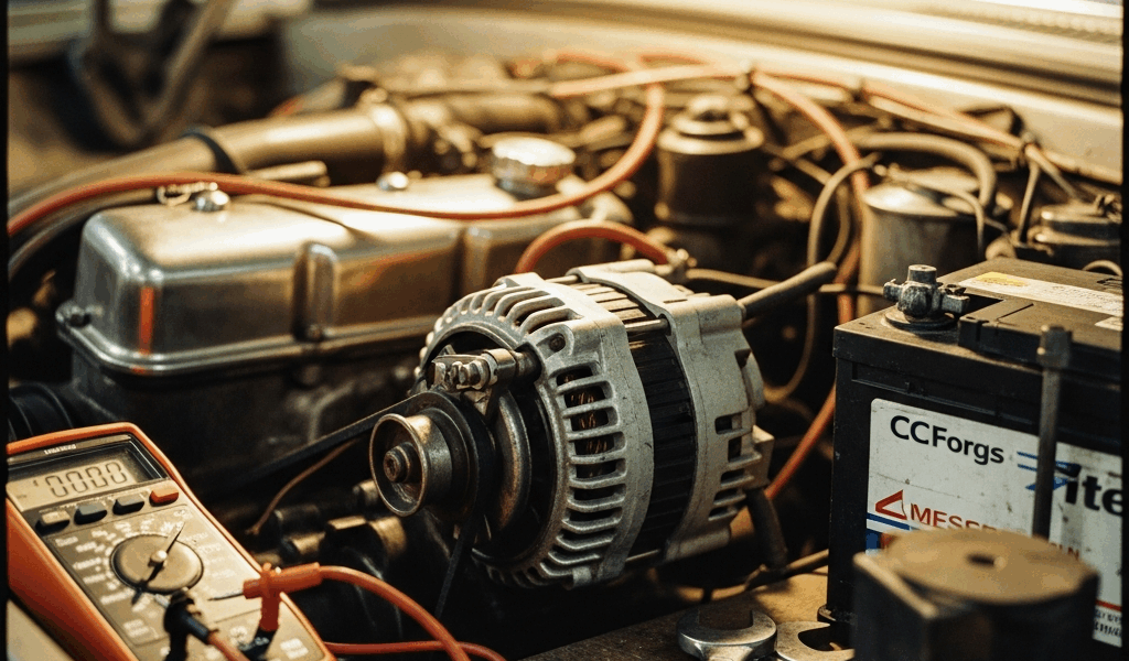 Classic Car Alternator Not Charging Diagnosis and Fix