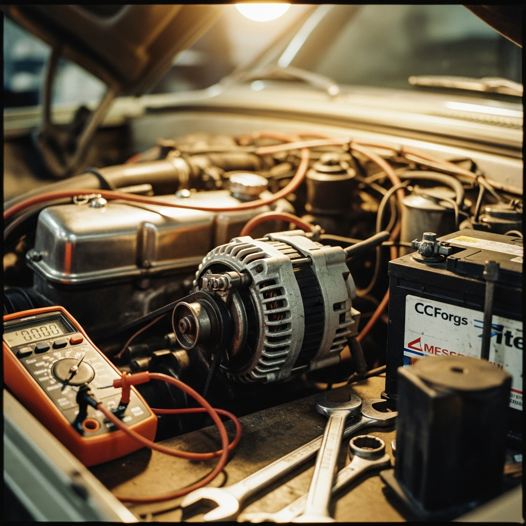 Classic Car Alternator Not Charging Diagnosis and Fix
